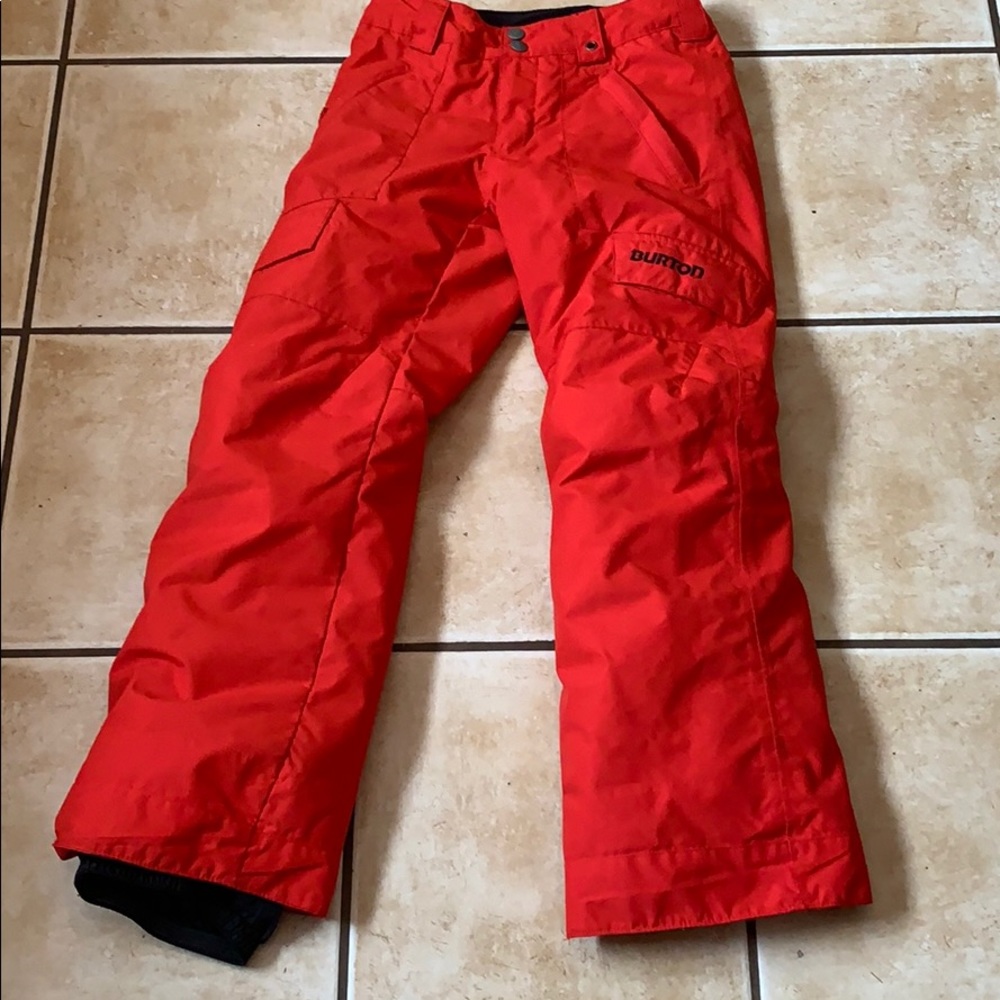 boys burton snow pants